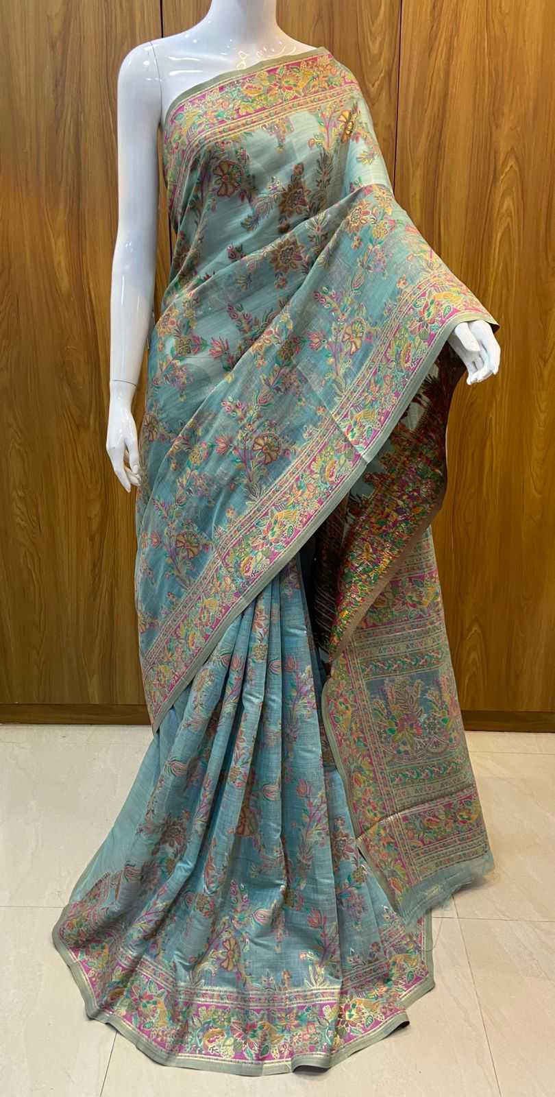 YNF Wholesale Pashmina Designer Sarees KESH140 Neha | Surat Manufacturer