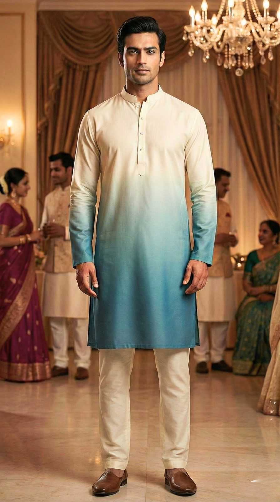 YNF Wholesale Rayon Mens Kurta Pyjama KESH481 Shades | Surat Manufacturer