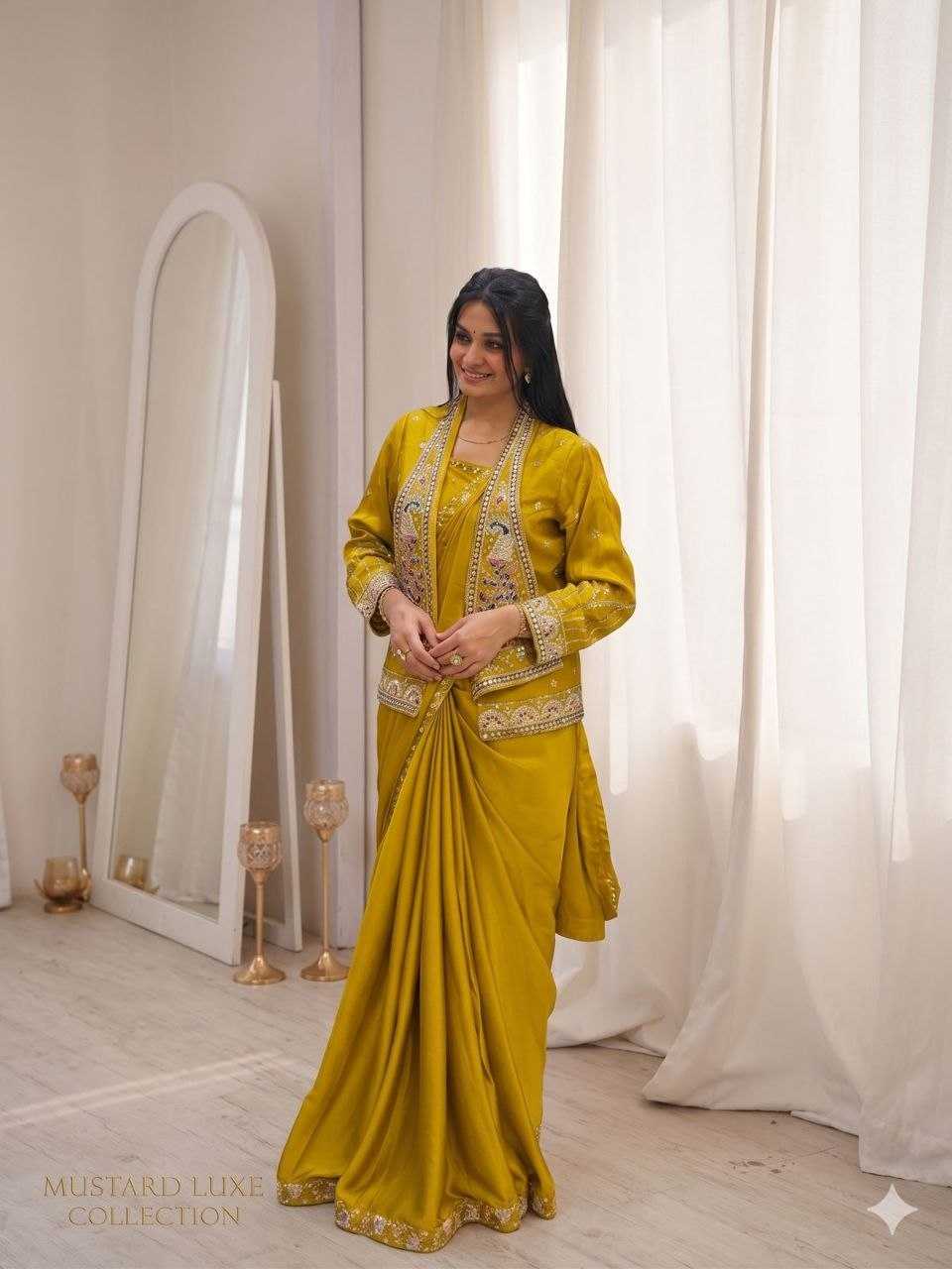YNF Wholesale Satin Crape Satin Sarees KESH591 256 | Surat Manufacturer