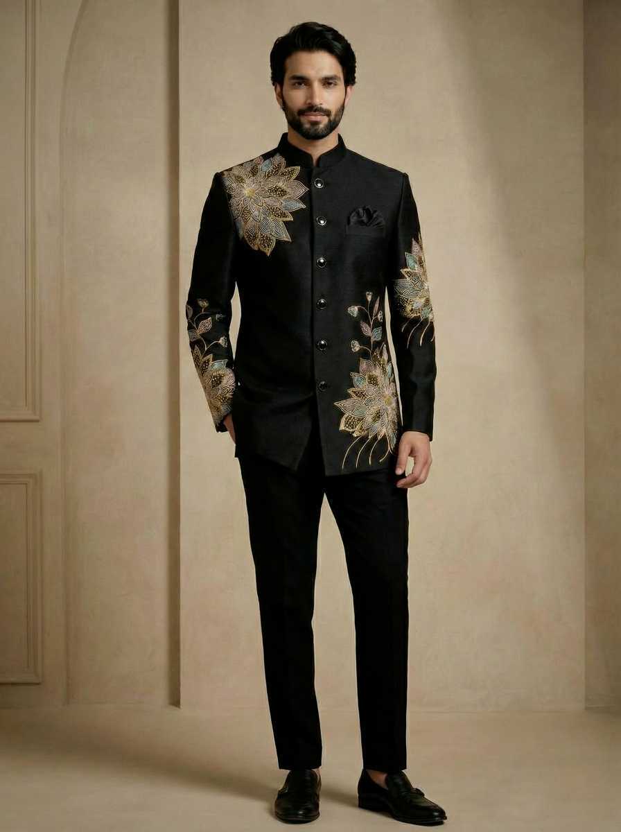 YNF Wholesale Satin Silk Mens Suits RIN223 Series 5100 to 510 | Surat Manufacturer