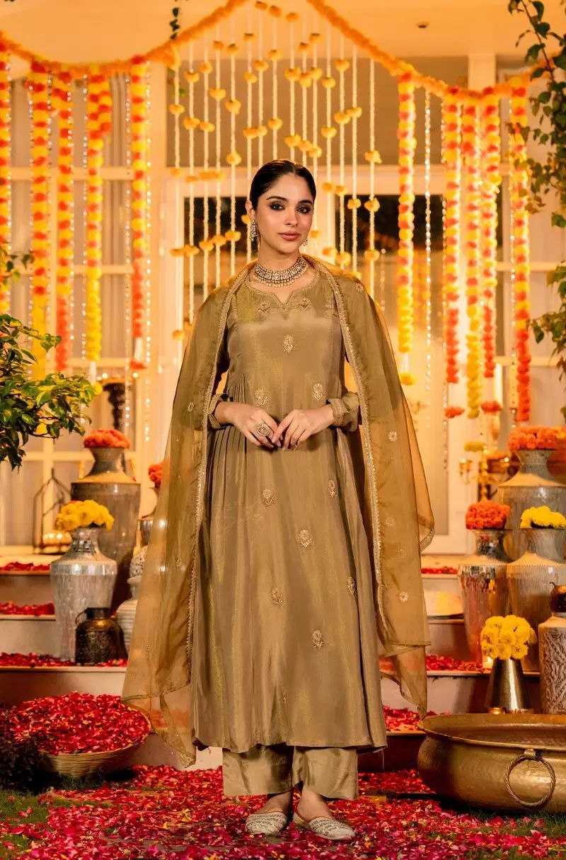 YNF Wholesale Simar silk Embroidery Suits KESH732 372 | Surat Manufacturer