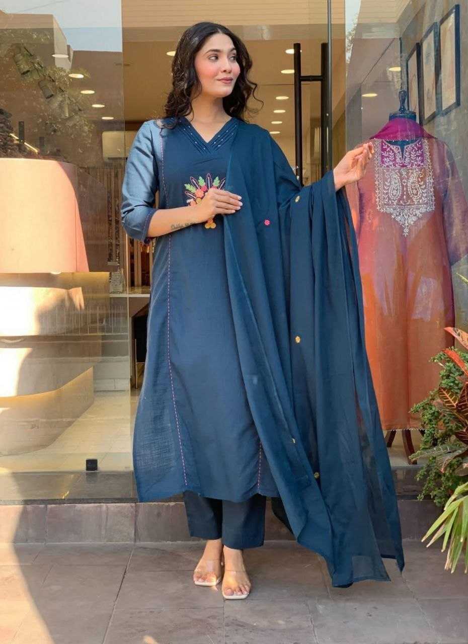 YNF Wholesale Slub Reyon Chanderi Suit KESH732 369 | Surat Manufacturer