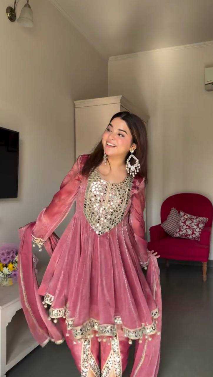 YNF Wholesale Soft Gold Crush Cotton Suits RIN162 6017 | Surat Manufacturer
