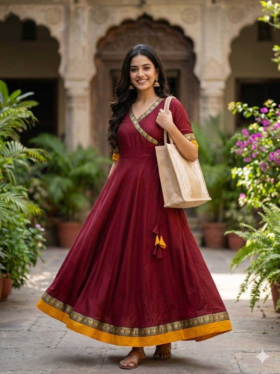YNF Wholesale Vichitra Silk Party Wear Gowns KESH616 199 | Surat Manufacturer