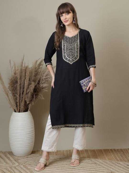 YNF Wholesale Viscose Rayon Fancy Kurti KESH552 155 | Surat Manufacturer