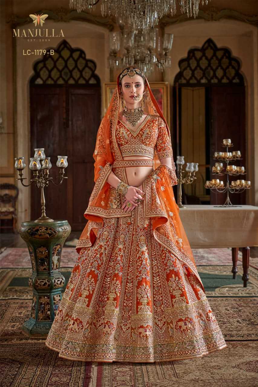 YNF Wholesale Silk Bridal Lehenga  | Surat Manufacturer