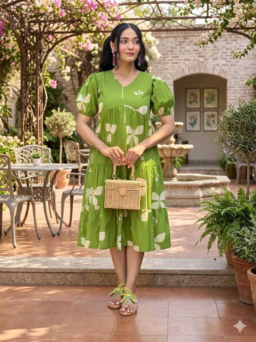 YNF Wholesale Fancy Printed Gowns KESH121 BEAUTIFUL MIDDY | Surat Manufacturer