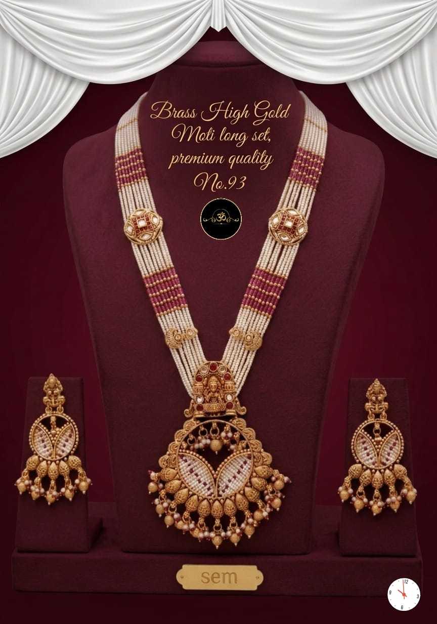 YNF Wholesale Brass Fancy Mala Necklaces  | Surat Manufacturer