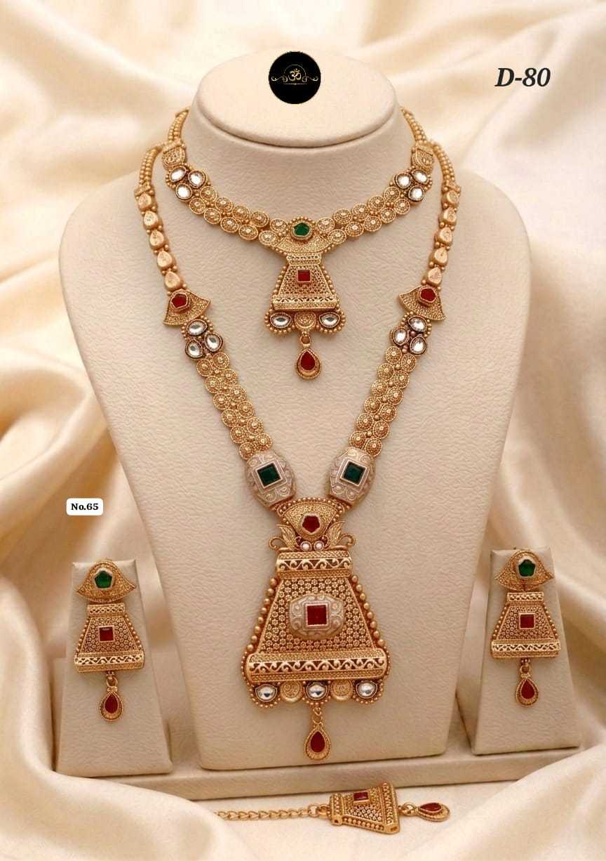 YNF Wholesale Brass Fancy Mala Necklaces  | Surat Manufacturer