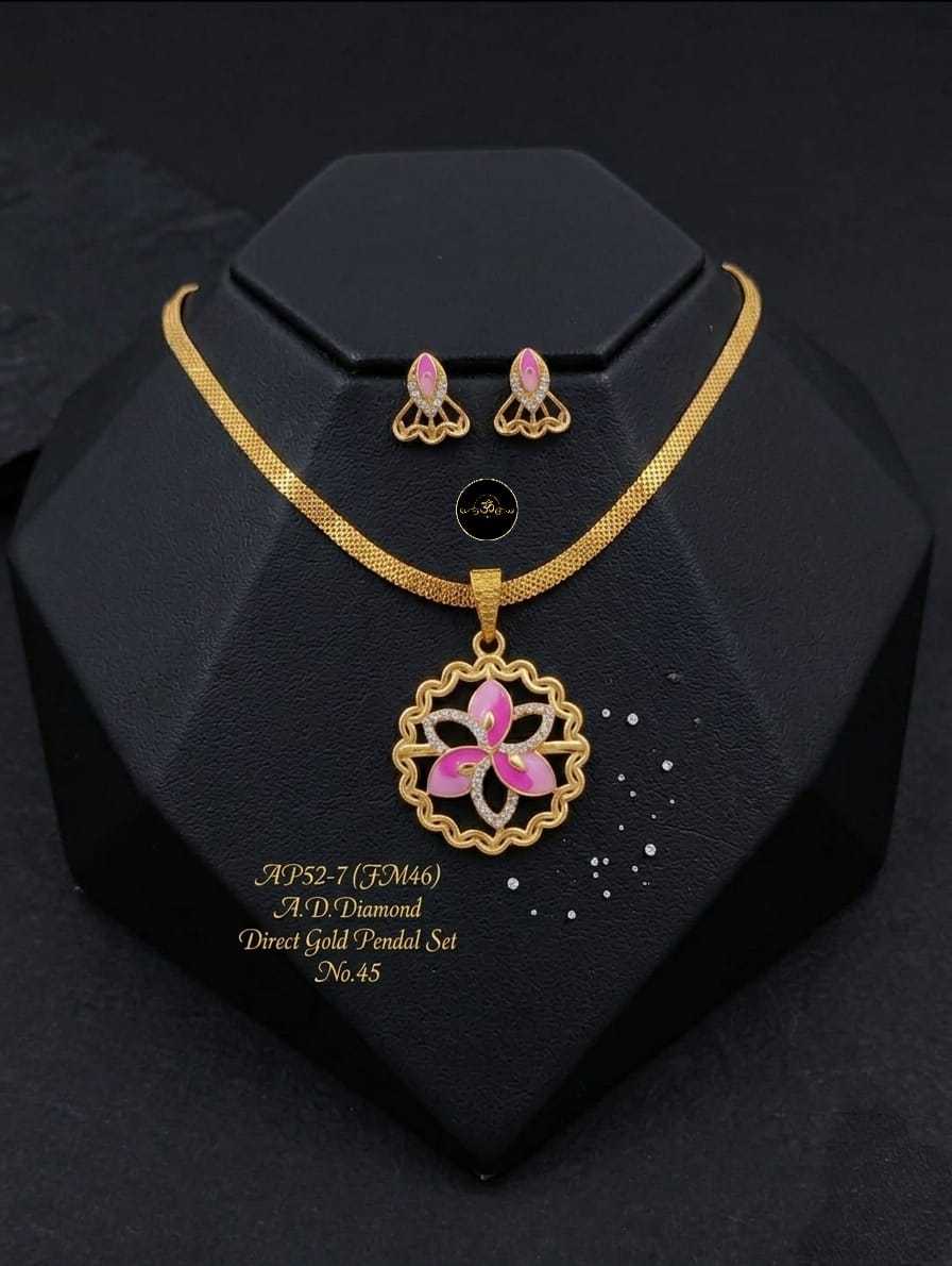 YNF Wholesale Brass Fashion Pendant  | Surat Manufacturer