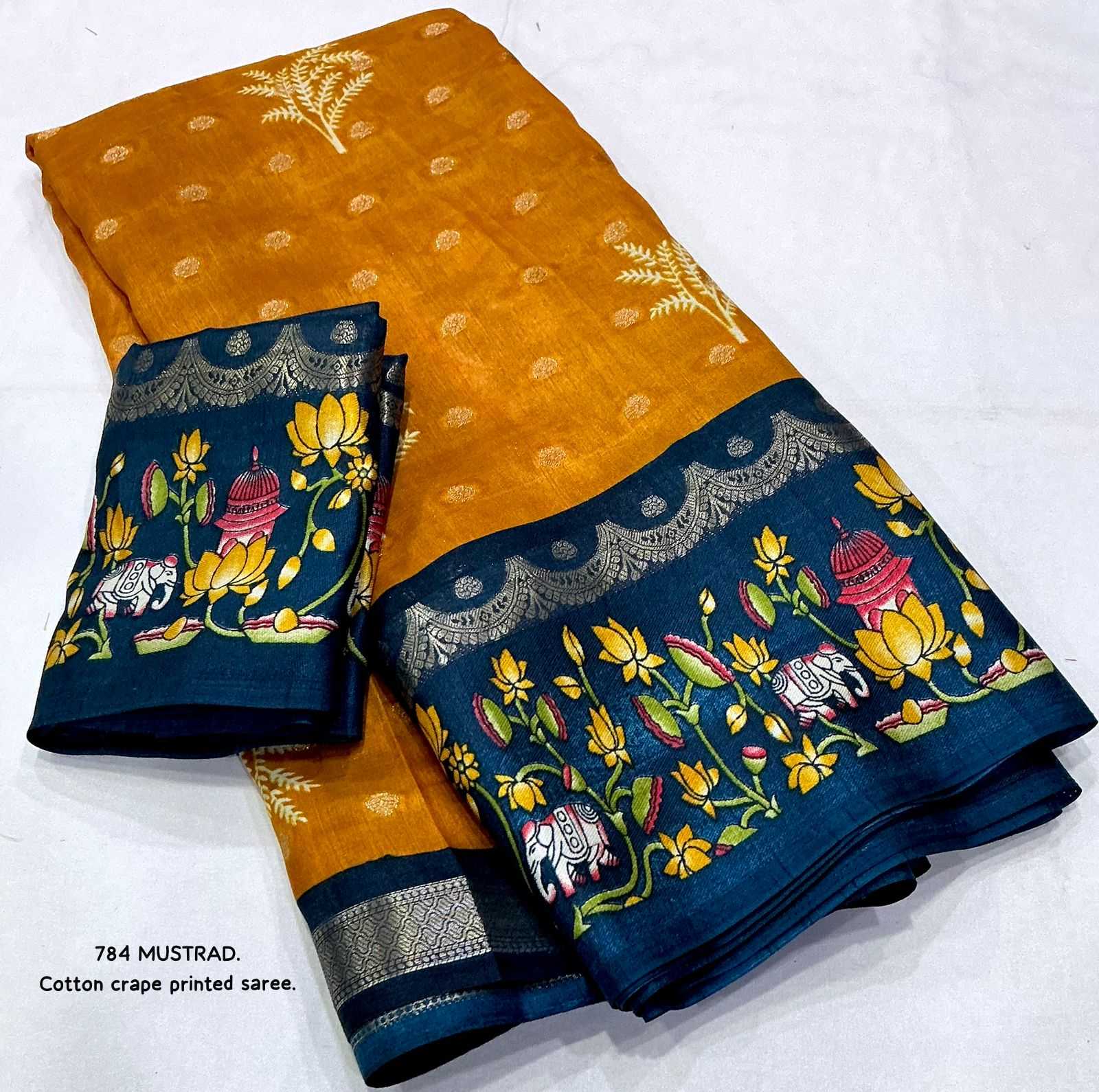 YNF Wholesale Soft Cotton Fancy Sarees  | Surat Manufacturer