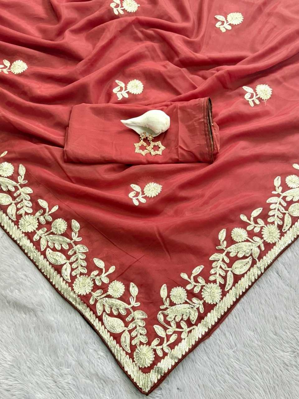 YNF Wholesale Heavy Roman Silk Party Wear Sarees  | Surat Manufacturer