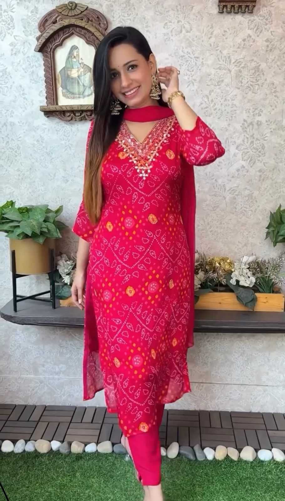 YNF Wholesale Cotton Festive Kurtis  | Surat Manufacturer