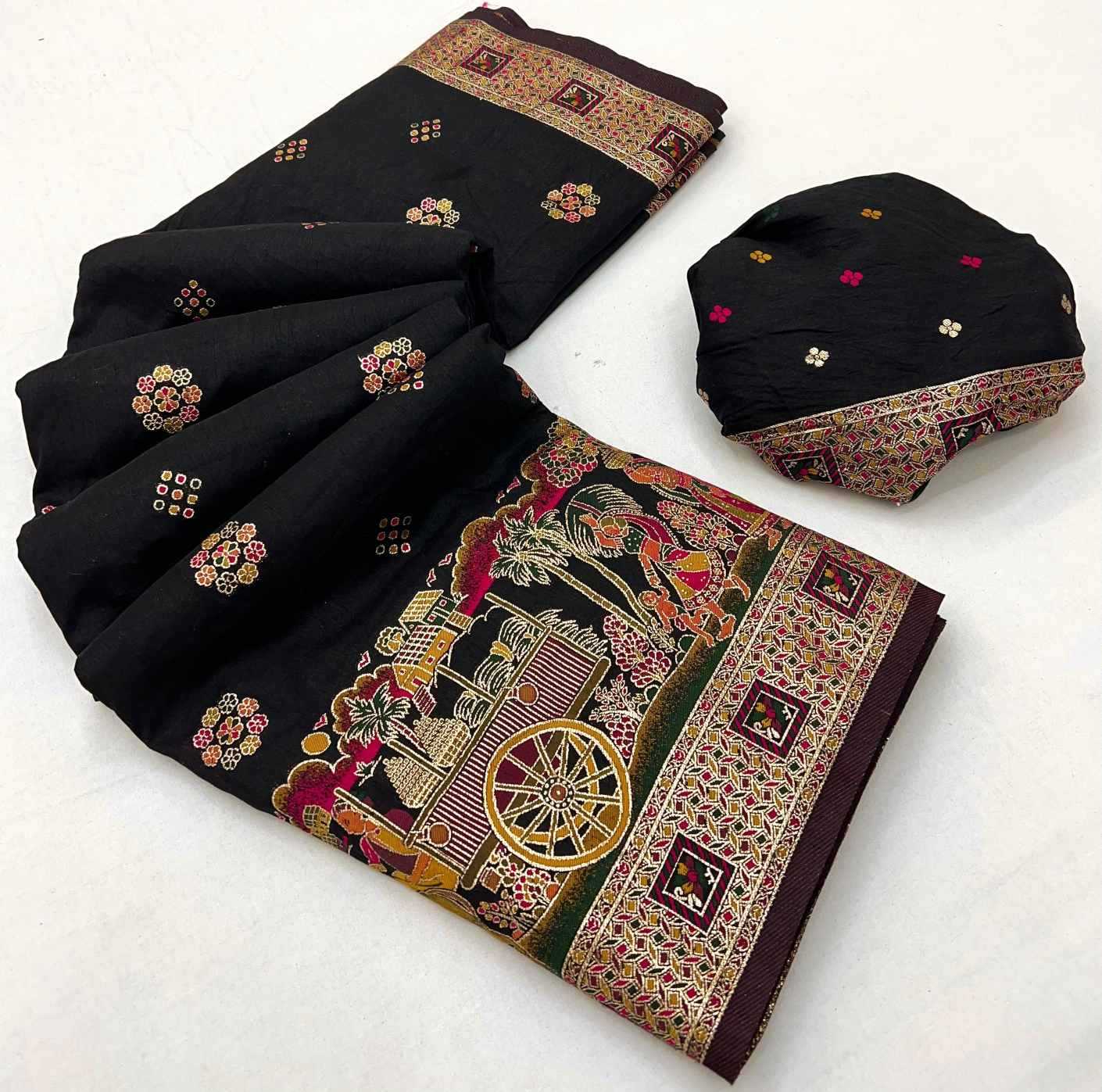 YNF Wholesale Viscose Traditional Silk Sarees  | Surat Manufacturer