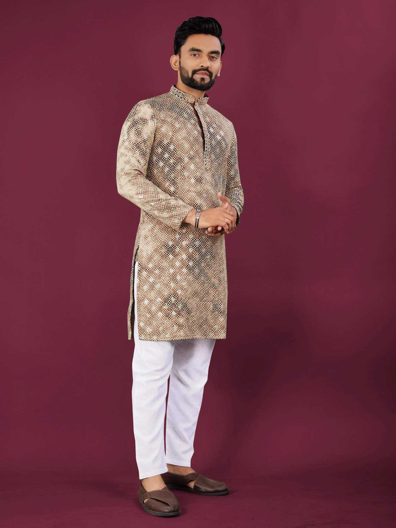 YNF Wholesale Rayon Mens Kurtas  | Surat Manufacturer