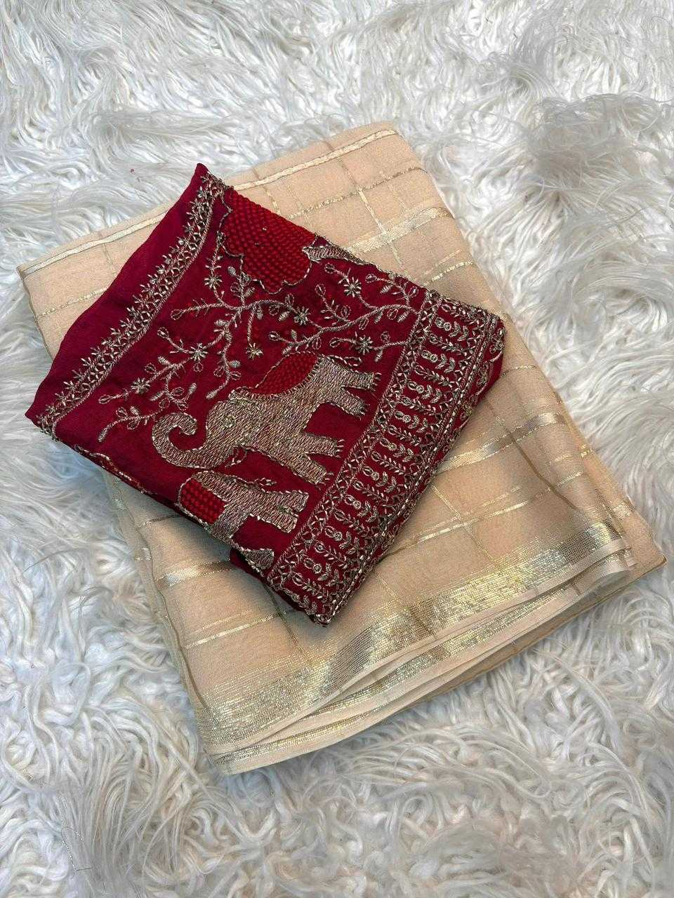 YNF Wholesale Viscose Party Wear Sarees  | Surat Manufacturer