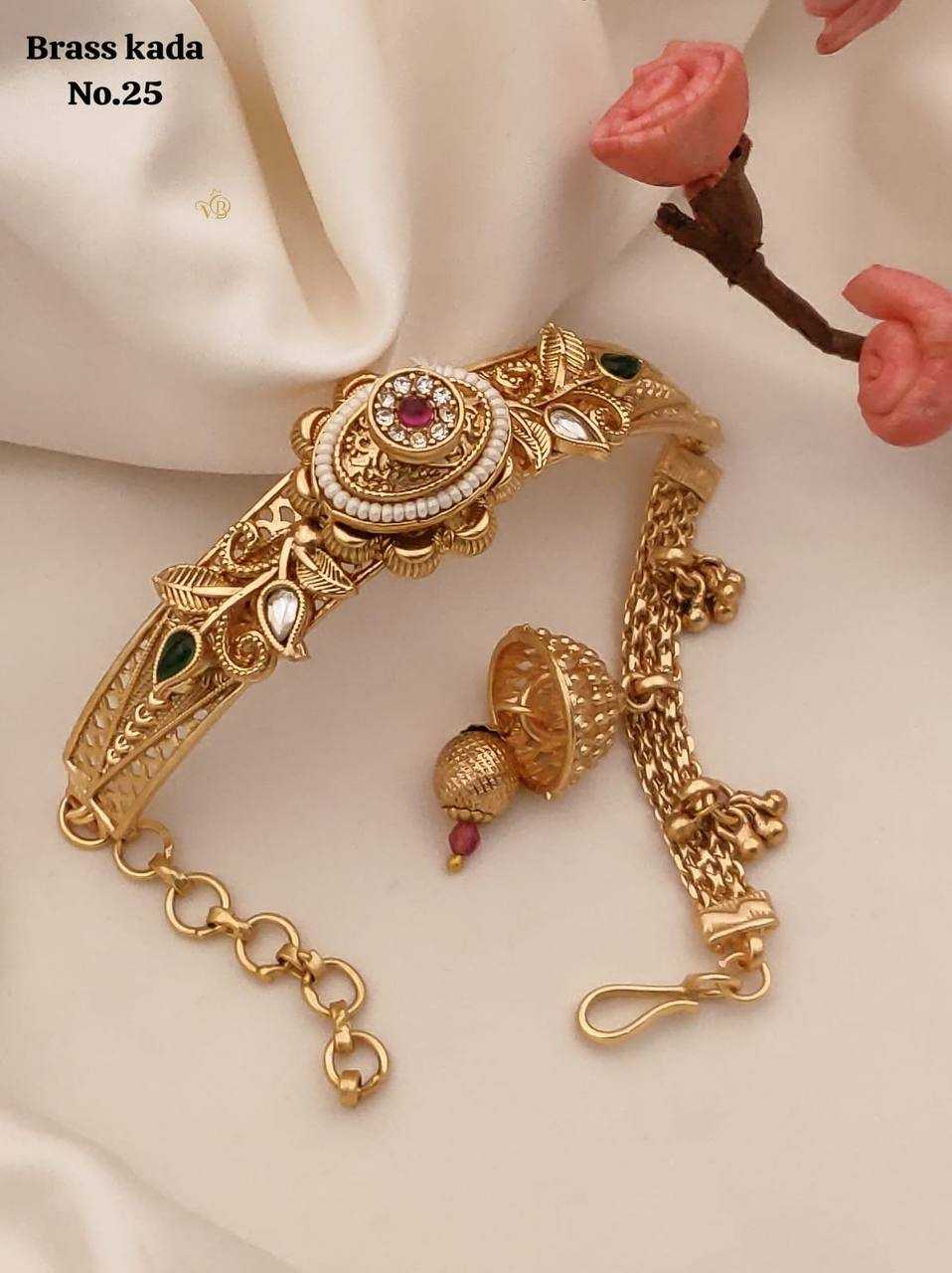 YNF Wholesale Brass Brass Gold Bracelets KESH164 | Surat Manufacturer