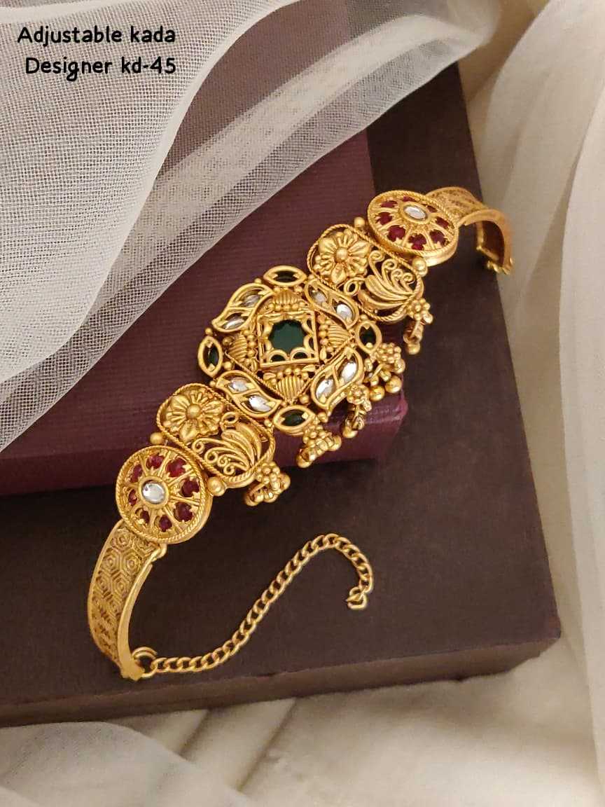 YNF Wholesale Brass Designer Bangles KESH164 | Surat Manufacturer