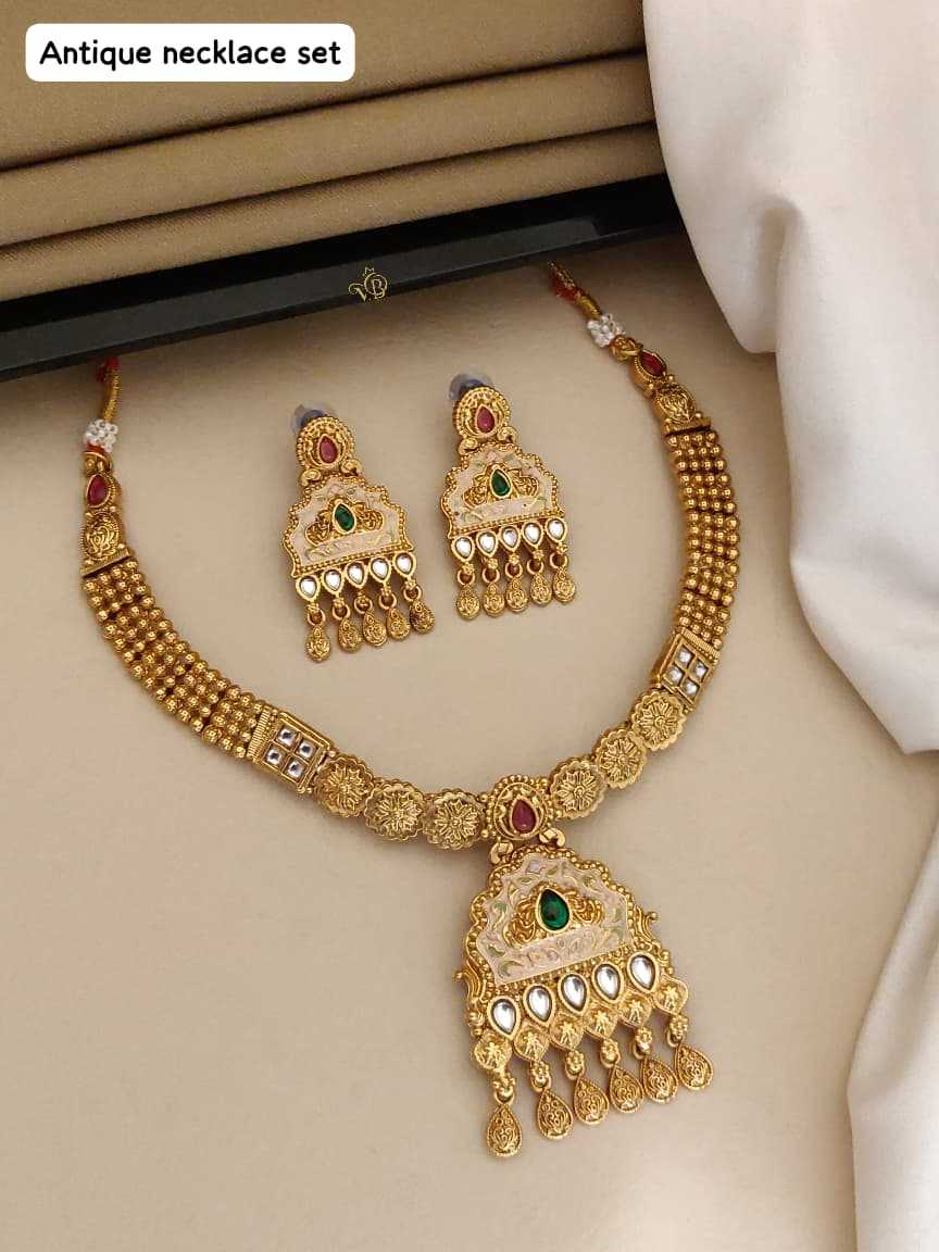 YNF Wholesale Brass Fancy Mala Necklaces KESH164 | Surat Manufacturer