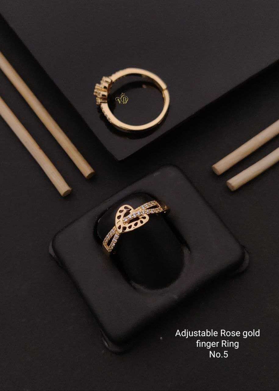 YNF Wholesale Brass Oxidized Rings KESH164 | Surat Manufacturer