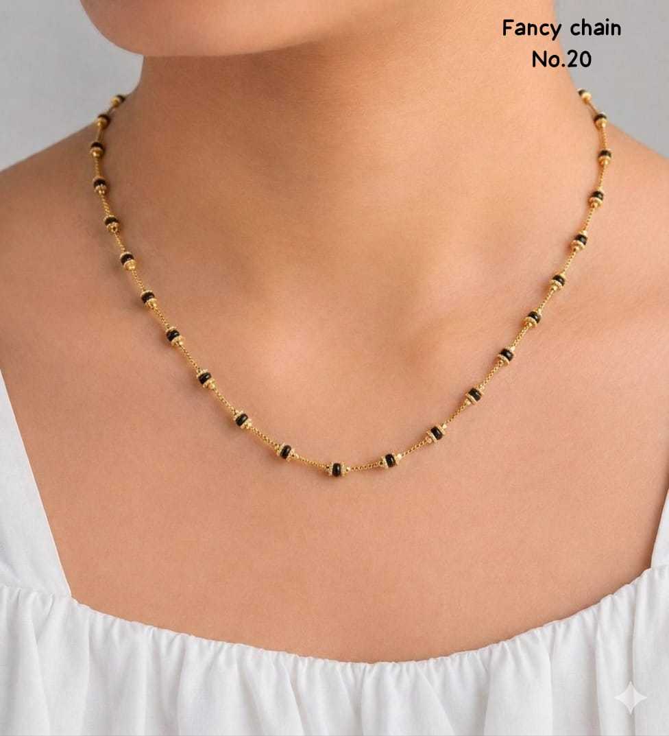 YNF Wholesale Brass Women Chain KESH164 | Surat Manufacturer