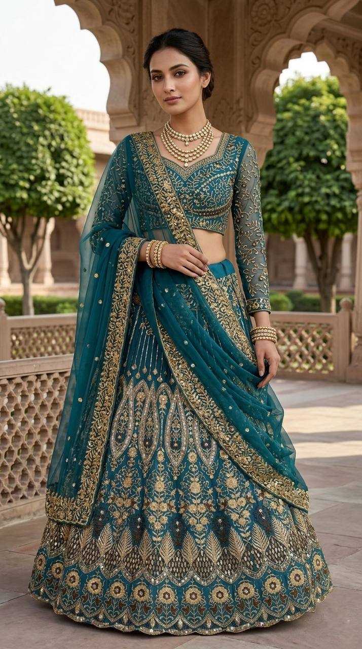 YNF Wholesale Butterfly Net Wedding Lehenga KESH512 1693 | Surat Manufacturer