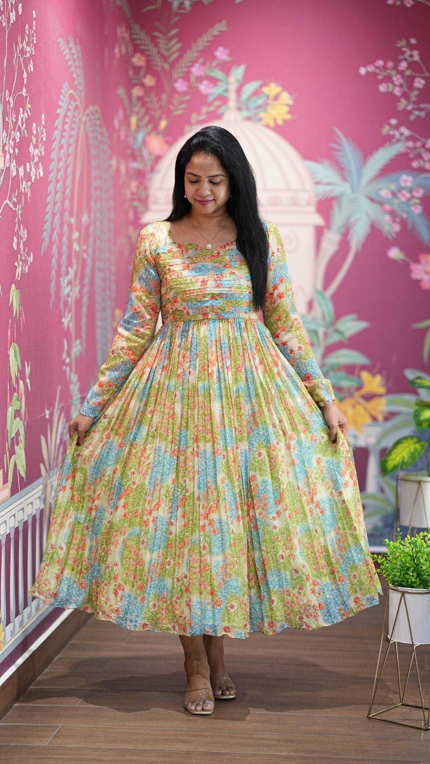 YNF Wholesale Chiffon Designer dresses KESH210 2809 | Surat Manufacturer