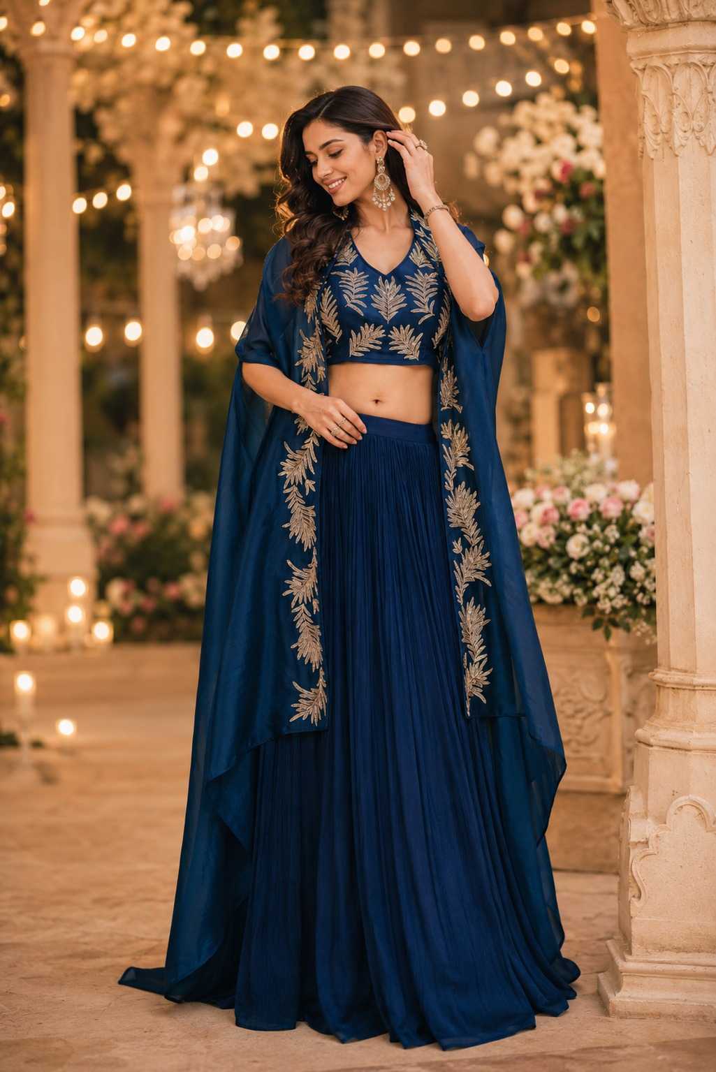 YNF Wholesale Chinon Silk Designer Lehenga KESH448 Aizara | Surat Manufacturer