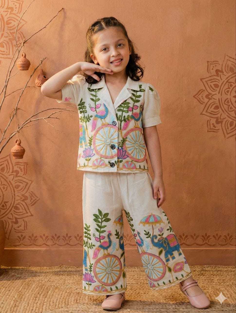YNF Wholesale Cotton Kids Co-ord Set KESH109 Gajraj | Surat Manufacturer