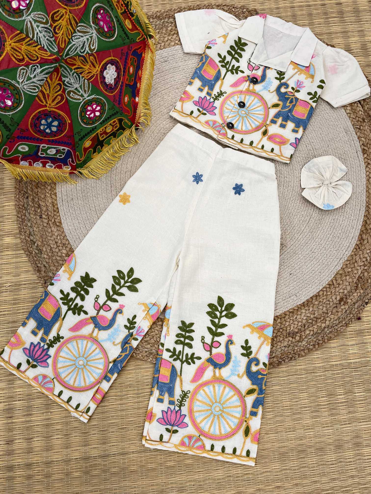 YNF Wholesale Cotton Kids Co-ord Set KESH109 Gajraj | Surat Manufacturer