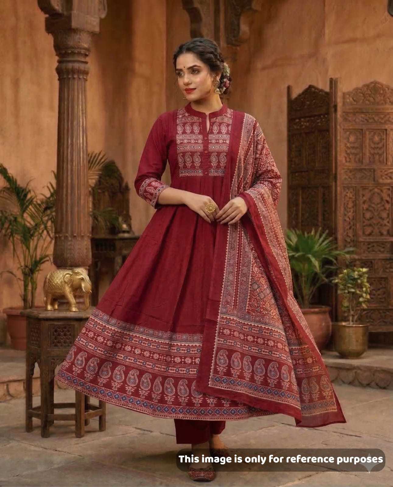 YNF Wholesale Cotton Designer Kurtis KESH147 Gulabo | Surat Manufacturer