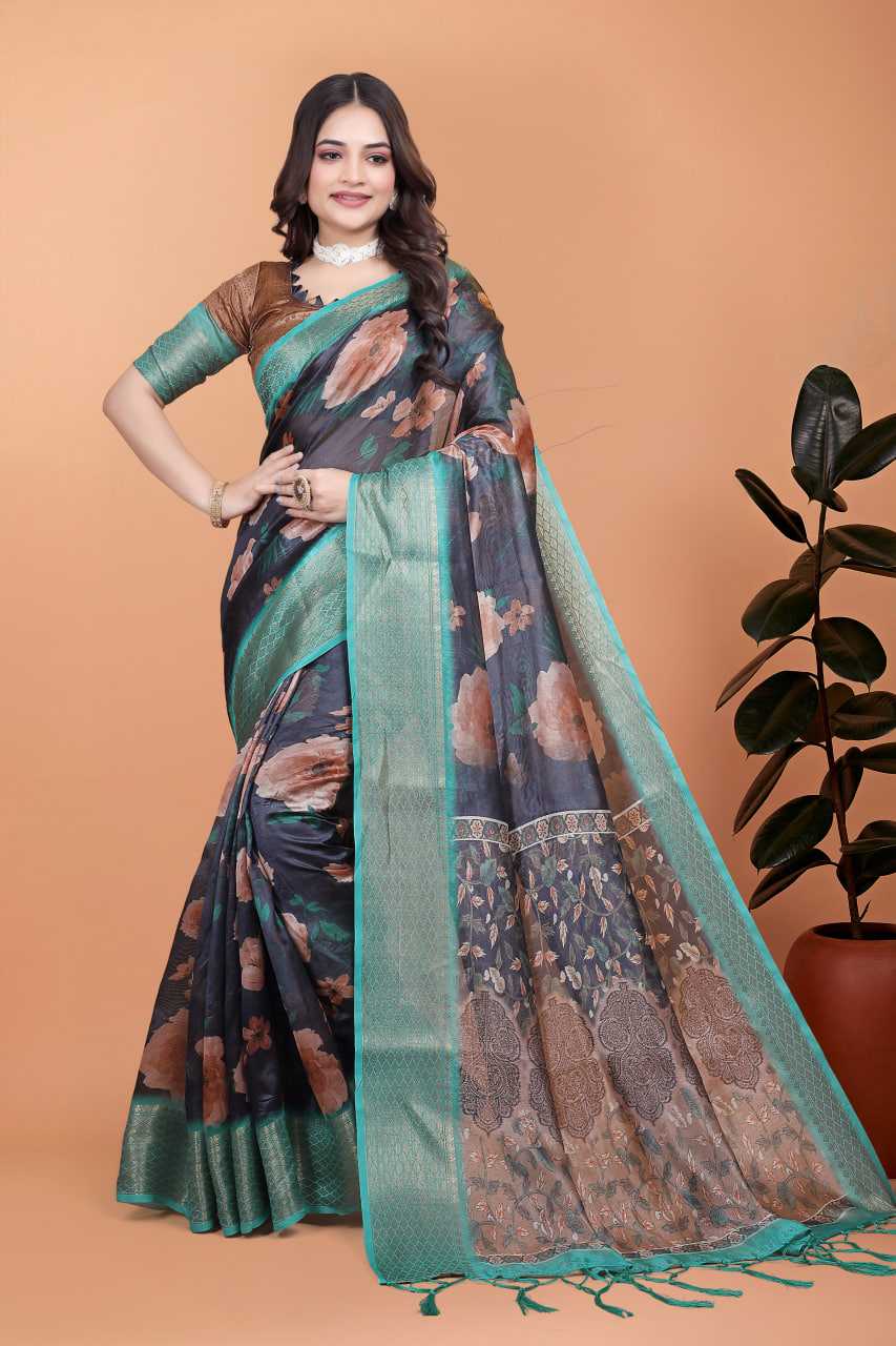 YNF Wholesale Cotton Printed Cotton Saree KESH553 523 | Surat Manufacturer
