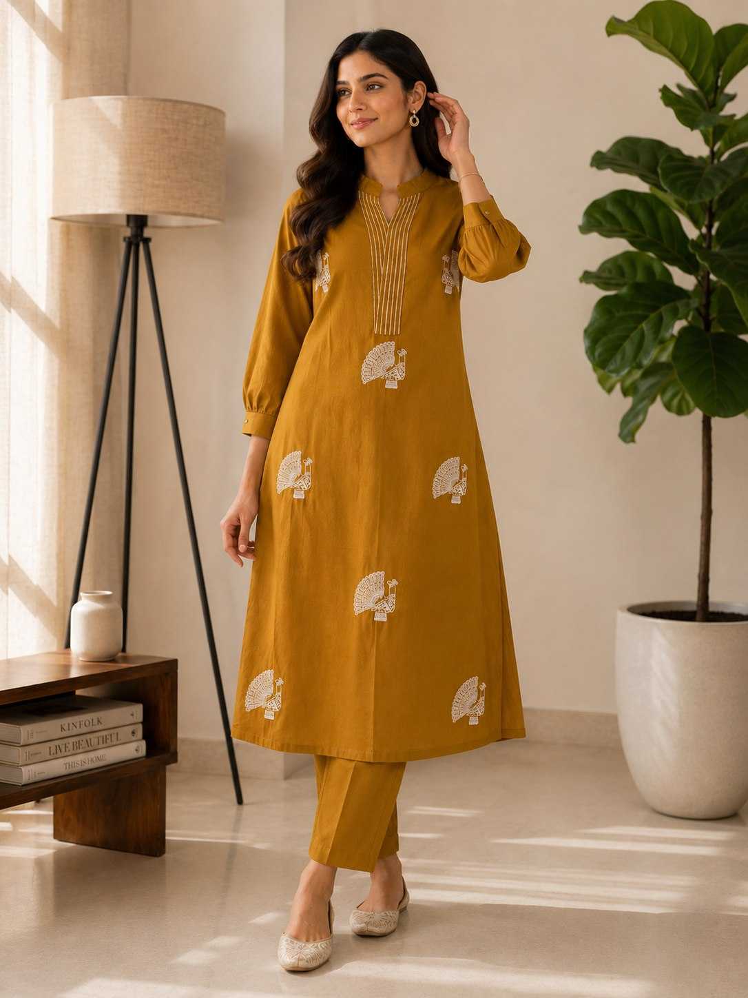 YNF Wholesale Cotton Embroidery Suits KESH632 44 | Surat Manufacturer