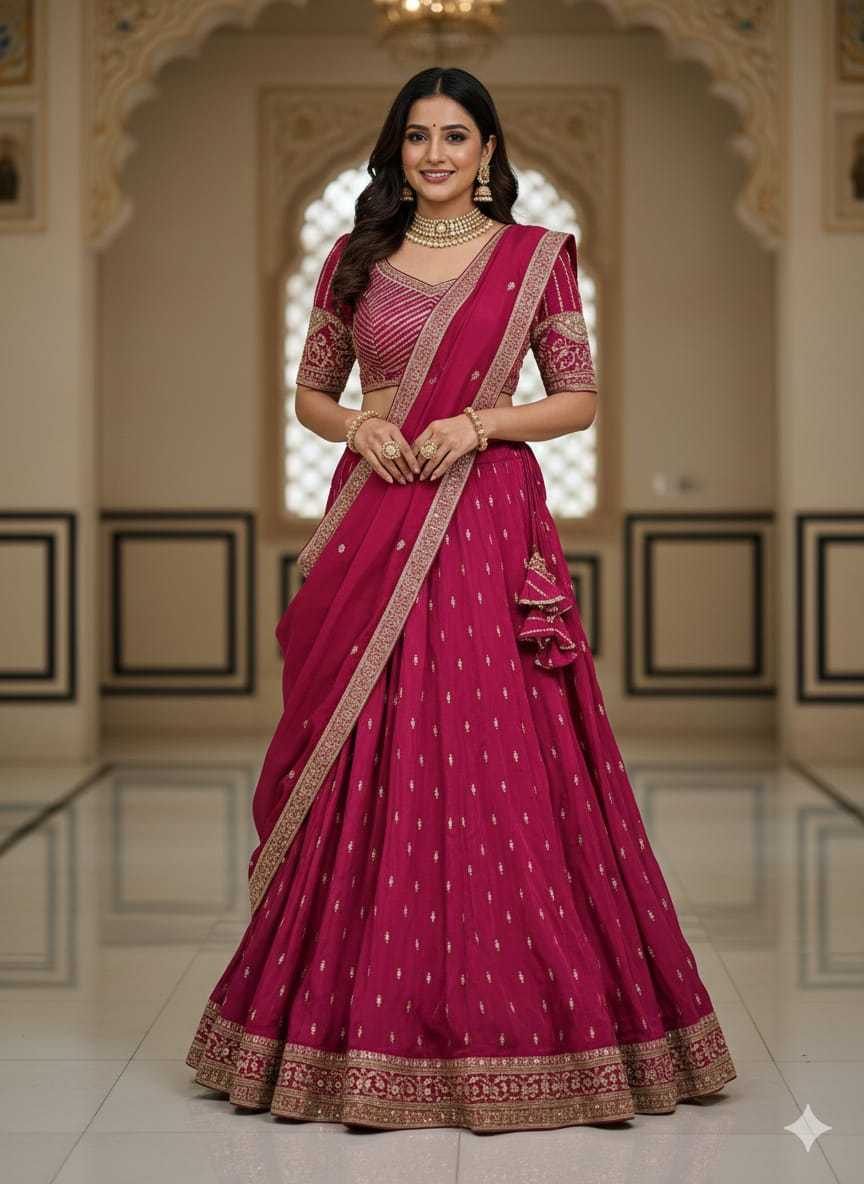 YNF Wholesale Crepe Silk Silk Lehenga KESH711 Zareen | Surat Manufacturer