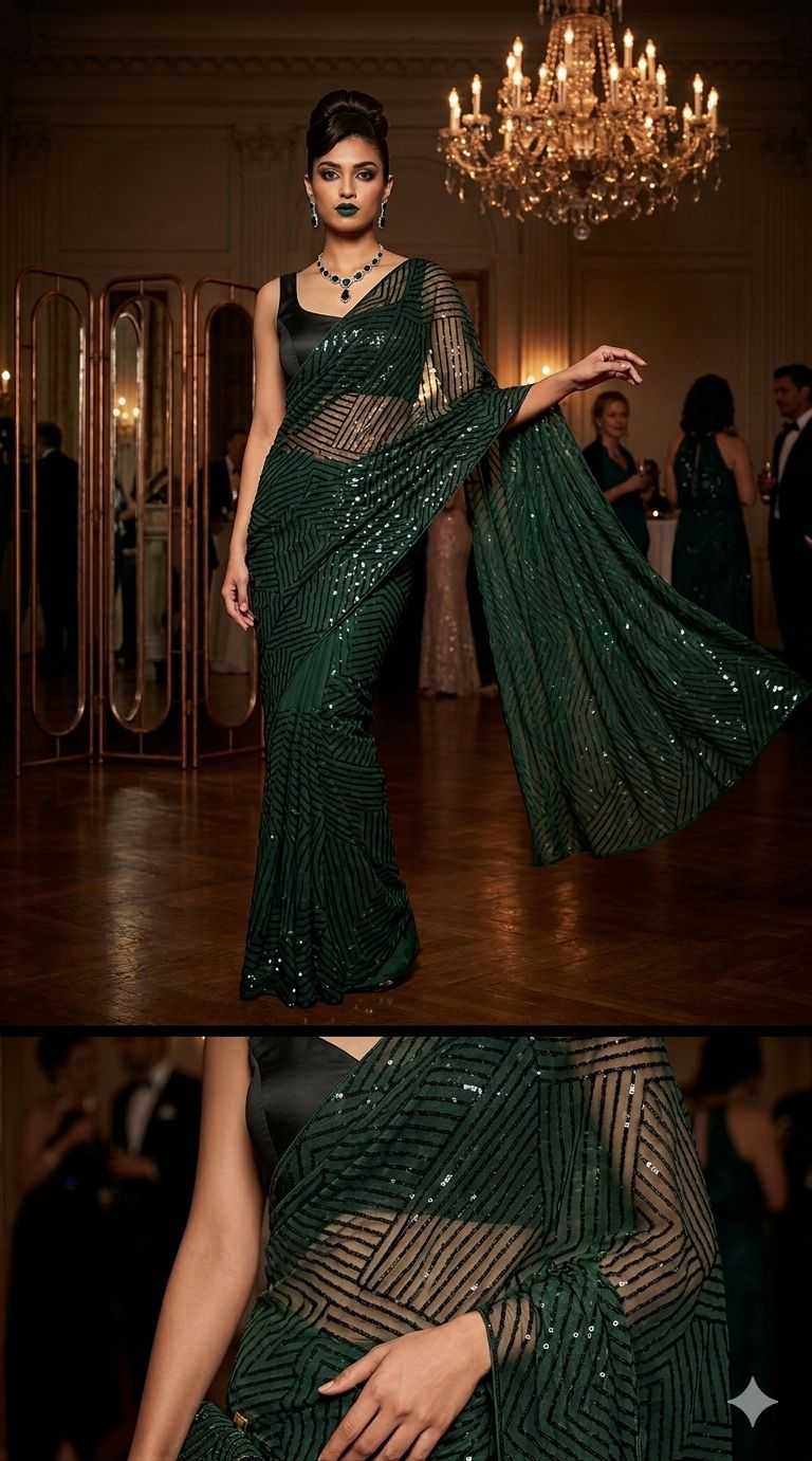 YNF Wholesale Fancy Designer Sarees RIN112 Erisha | Surat Manufacturer