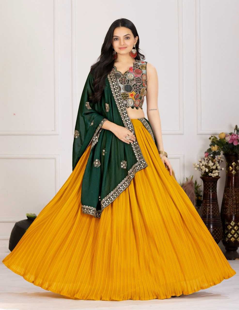 YNF Wholesale Faux Georgette Fancy Lehenga KESH173 MR 1103 | Surat Manufacturer