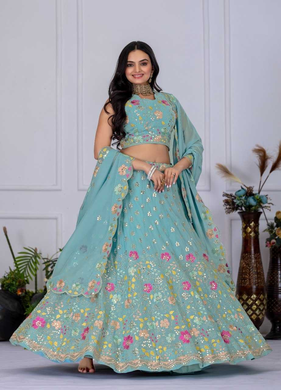 YNF Wholesale Faux Georgette Fancy Lehenga KESH173 MR 1104 | Surat Manufacturer
