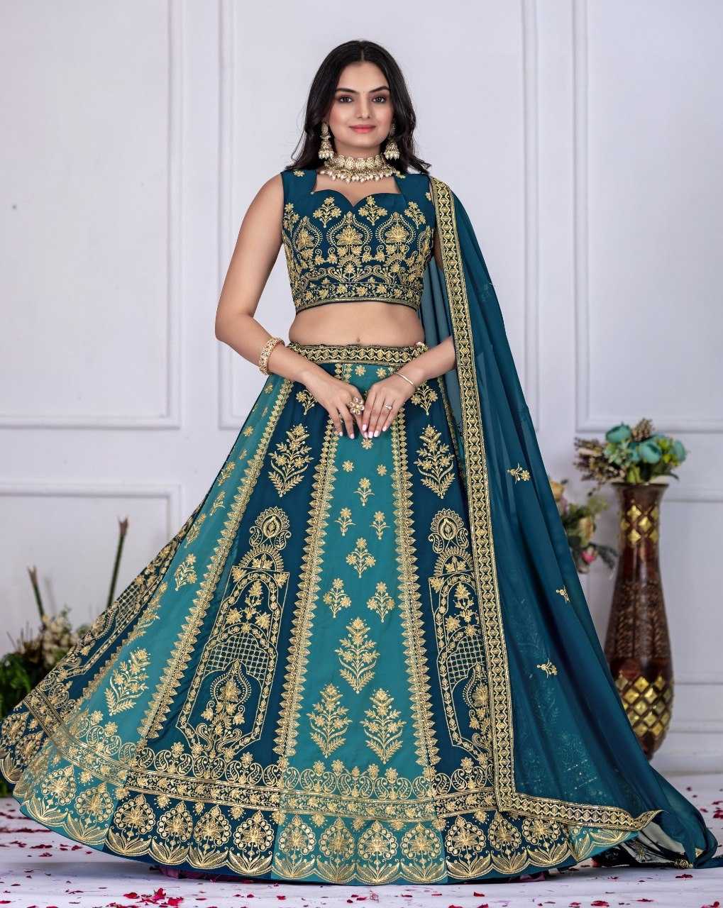 YNF Wholesale Faux Georgette Fancy Lehenga KESH173 MR 1116 | Surat Manufacturer