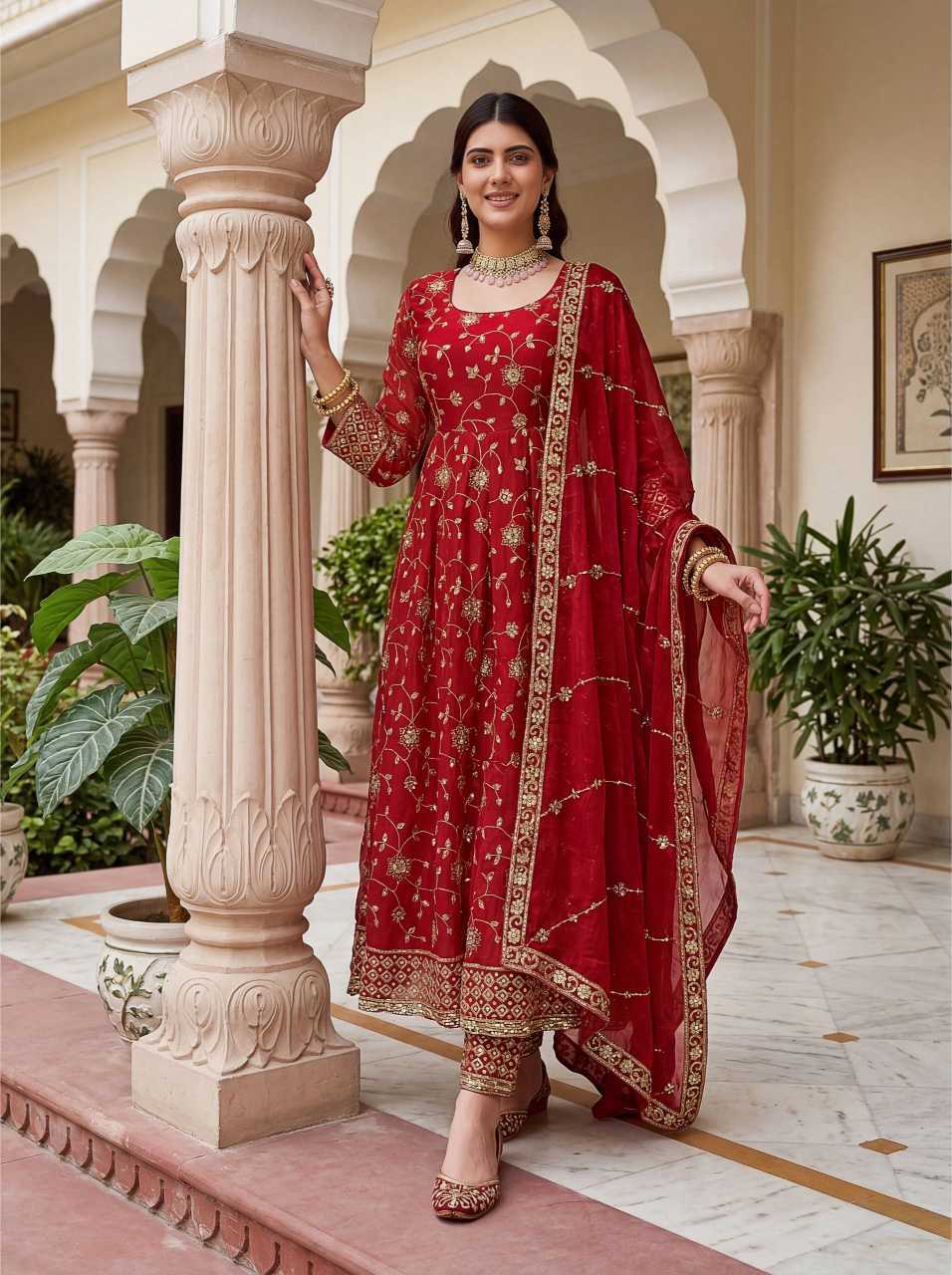 YNF Wholesale FENDY Anarkali Gown KESH533 5170 | Surat Manufacturer