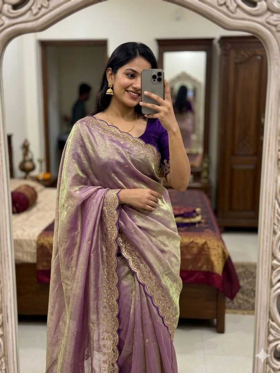 YNF Wholesale FENDY Sequins Work Saree KESH547 247 | Surat Manufacturer