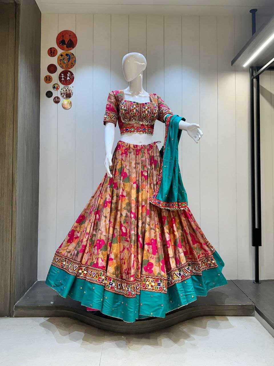 YNF Wholesale Gajji Silk Fancy Lehenga KESH711 fanta | Surat Manufacturer