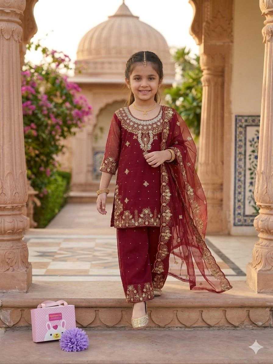 YNF Wholesale Georgette Girls Kurti KESH461 247 | Surat Manufacturer