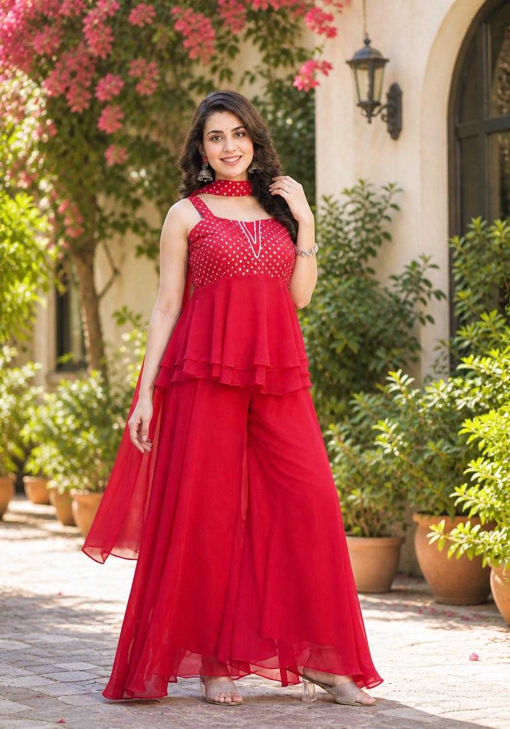 YNF Wholesale Georgette Ladies Suits KESH481 Tarika1003 | Surat Manufacturer