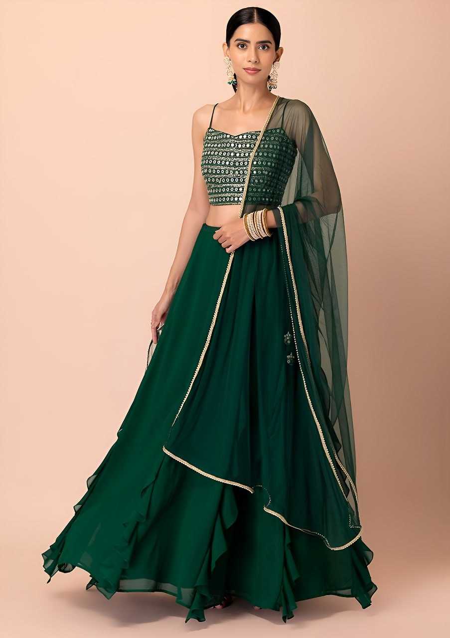 YNF Wholesale Georgette Georgette Lehenga KESH638 15072 | Surat Manufacturer