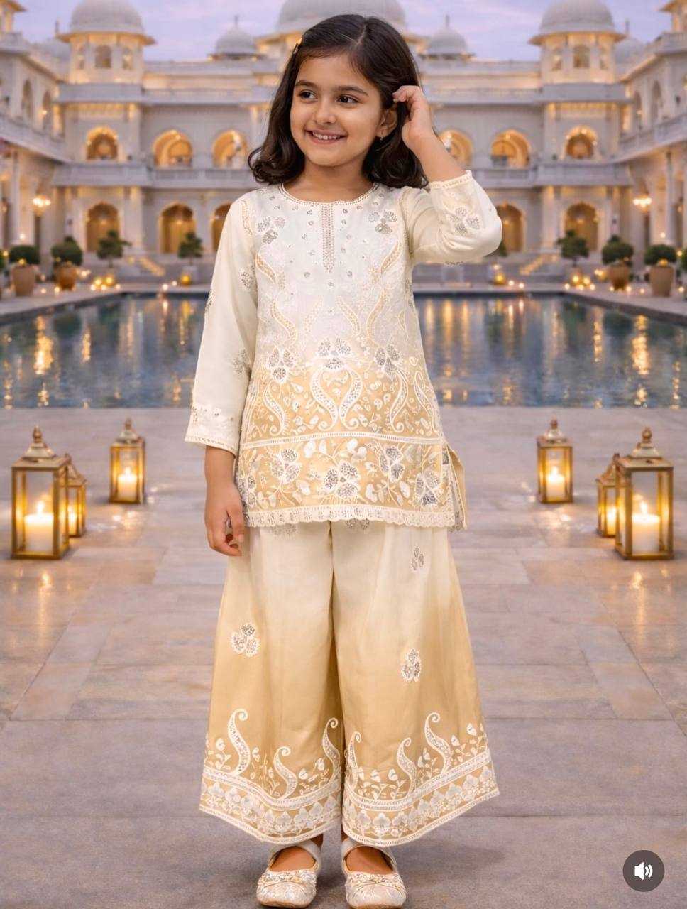 YNF Wholesale Heavy Crepe Kids Suit RIN234 249 | Surat Manufacturer
