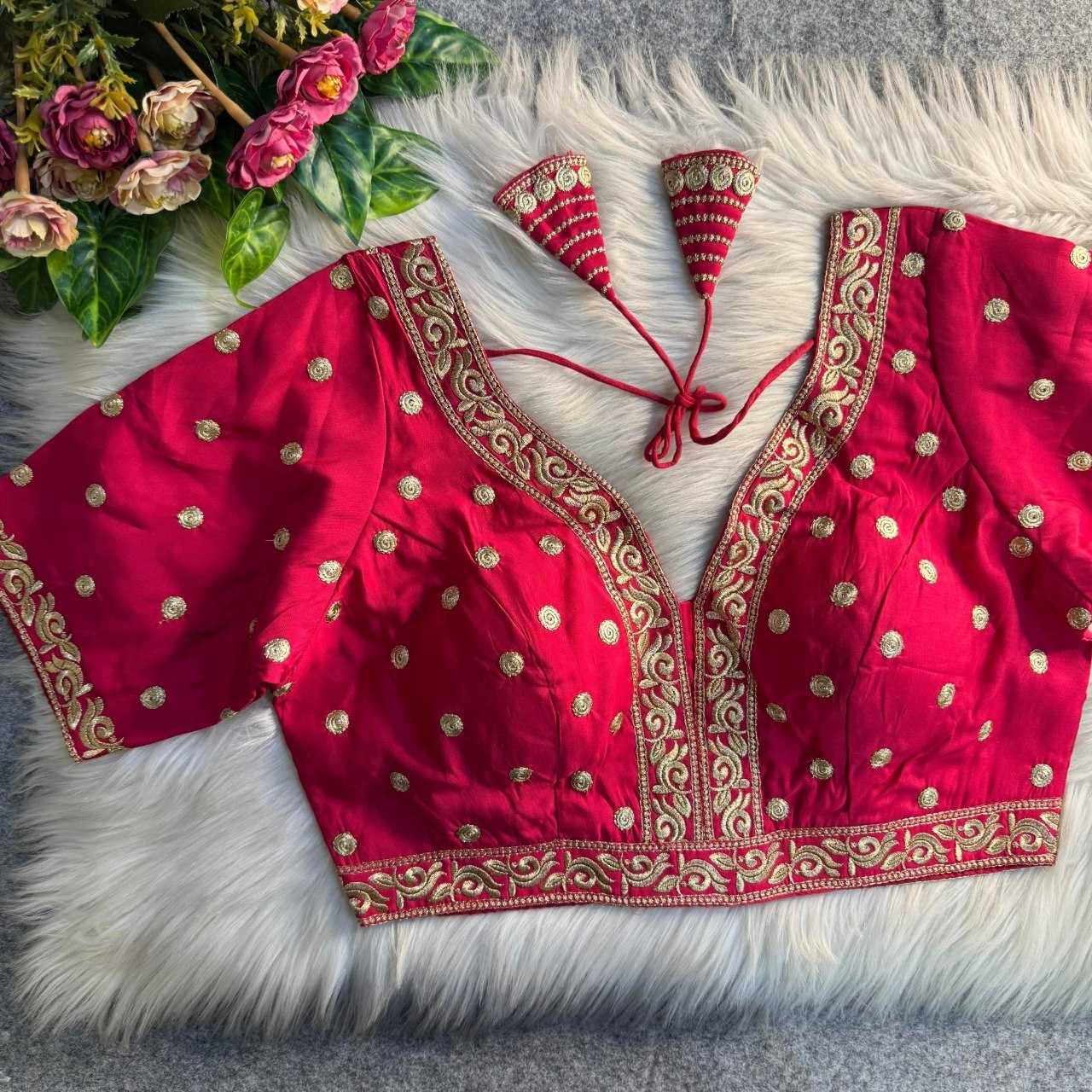 YNF Wholesale Heavy Roman Silk Blouse KESH111 226 | Surat Manufacturer