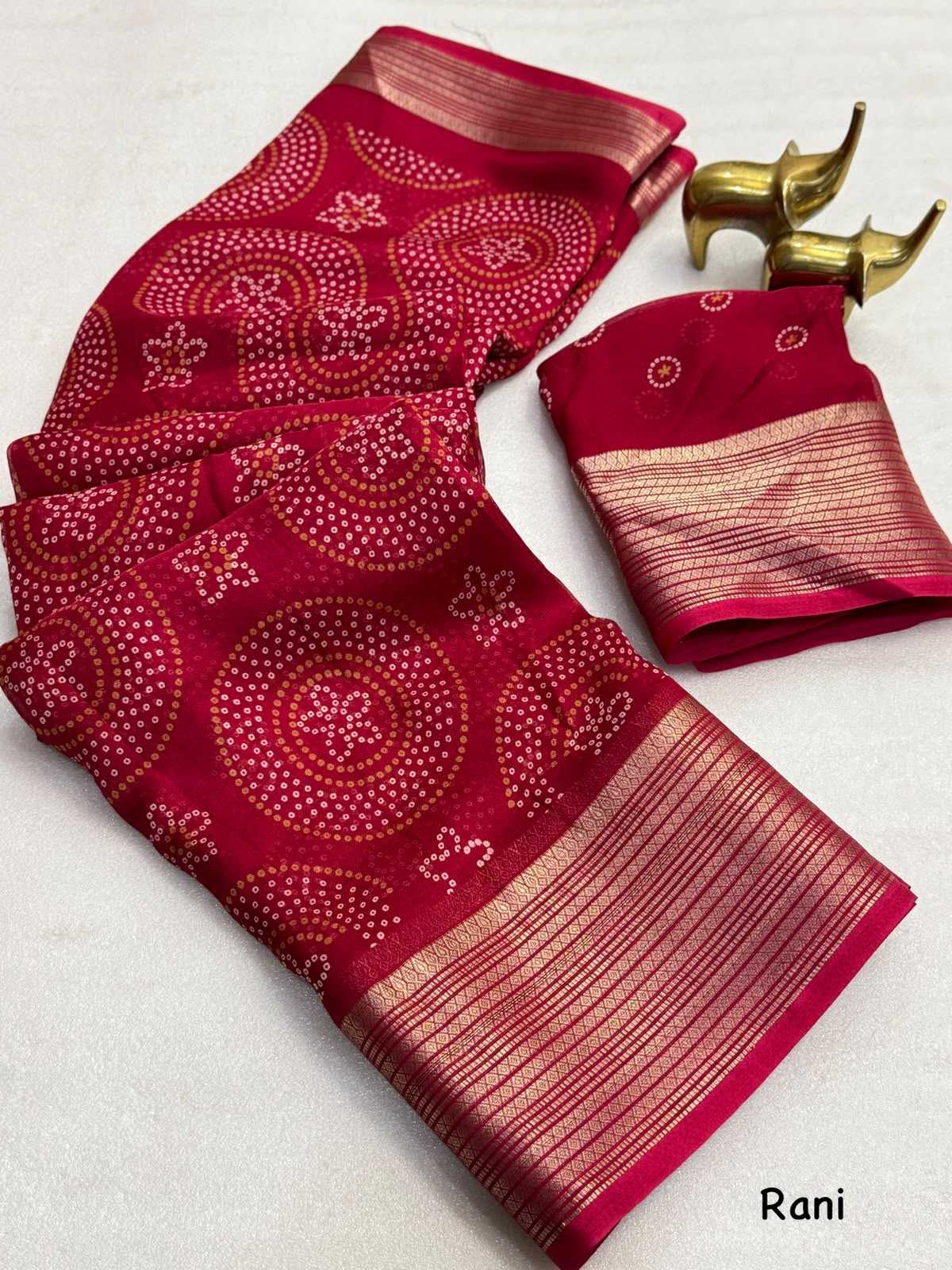 YNF Wholesale Jacquard Printed Sarees KESH187 Saesha | Surat Manufacturer