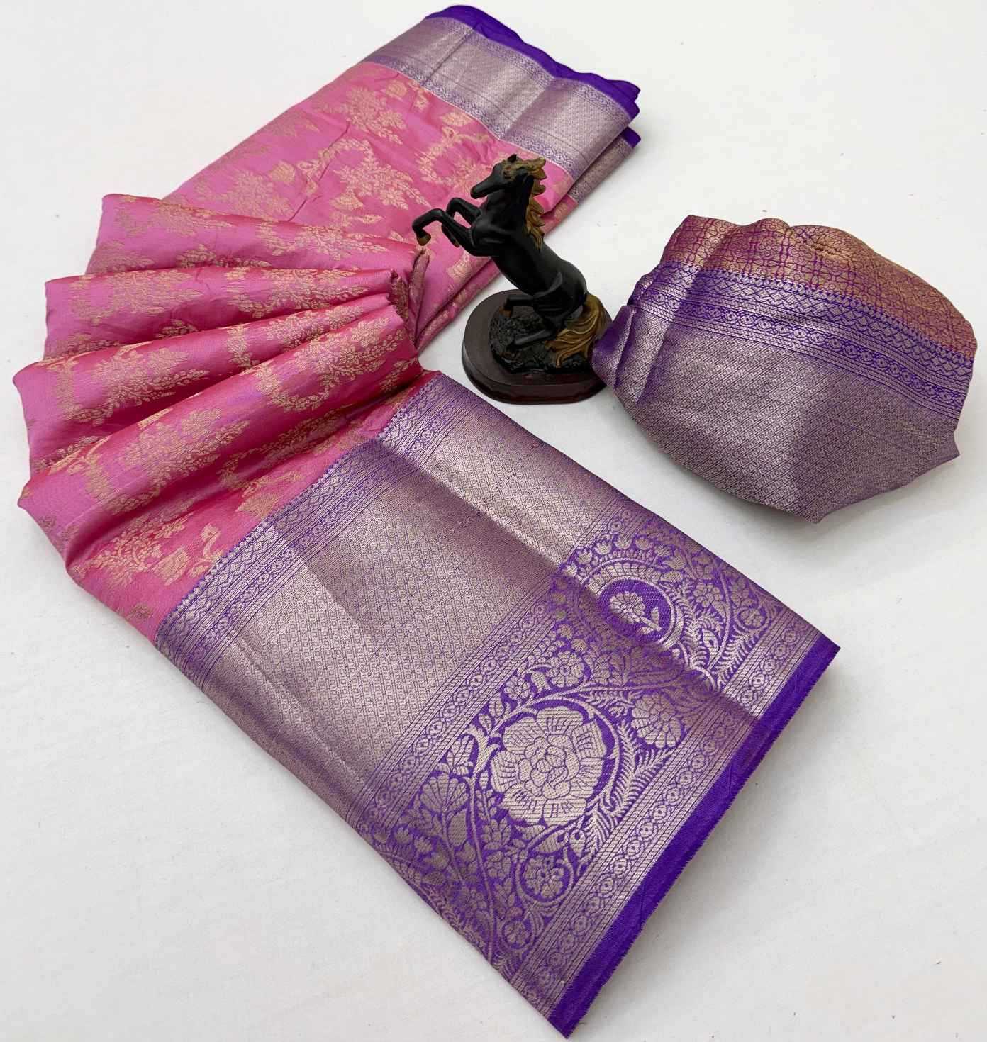 YNF Wholesale Kanjivaram Silk Kanjivaram Silk Sarees RIN211 Khushi-Vol-10 | Surat Manufacturer