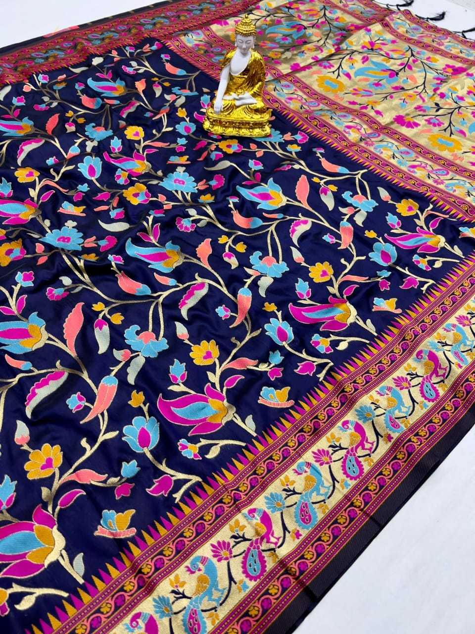 YNF Wholesale Lichi Silk Paithani Sarees KESH734 SIMRAN | Surat Manufacturer