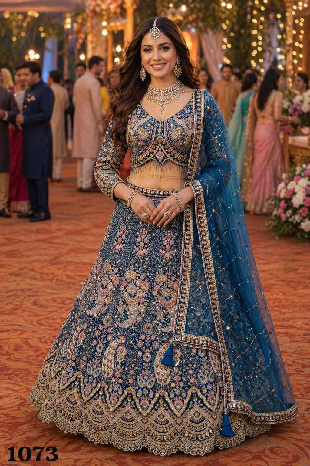 YNF Wholesale Net Designer Lehenga KESH481 MORNI VOL-2 | Surat Manufacturer